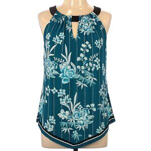 INC International Concepts Teal floral top